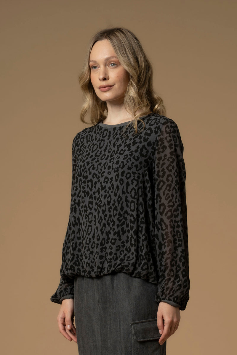 Blouse encolure dégagée avec manches longues - Blouse ISRAEL
