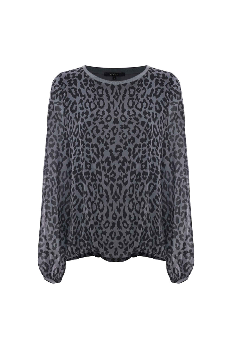 Blouse encolure dégagée avec manches longues - Blouse ISRAEL