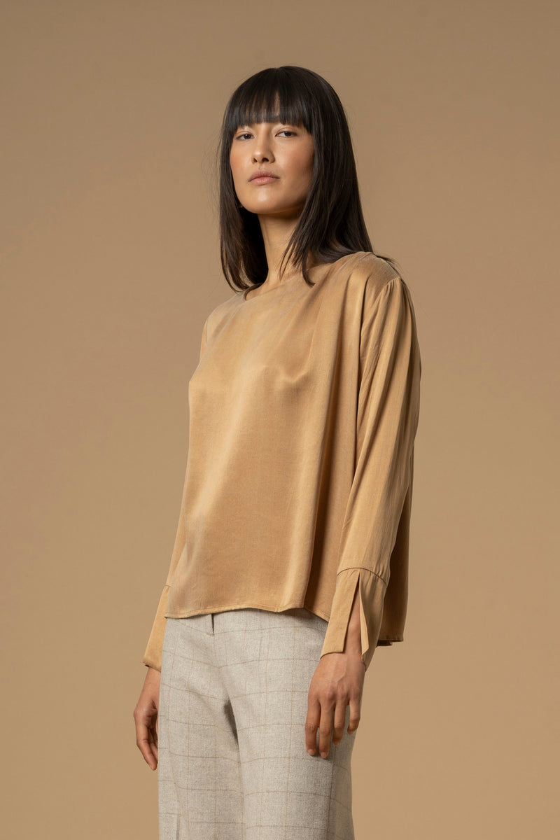 Blusa con drappeggio - Blusa Malbeth