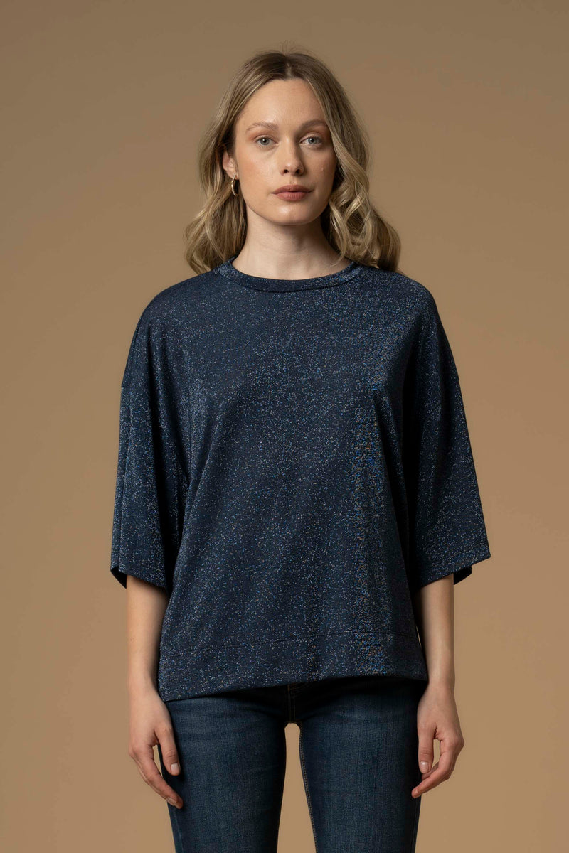Blusa in lurex - Blusa Alessio