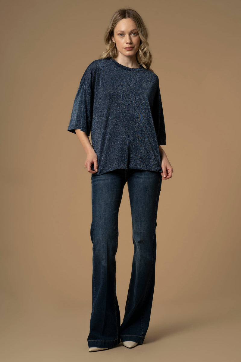 Blusa in lurex - Blusa Alessio