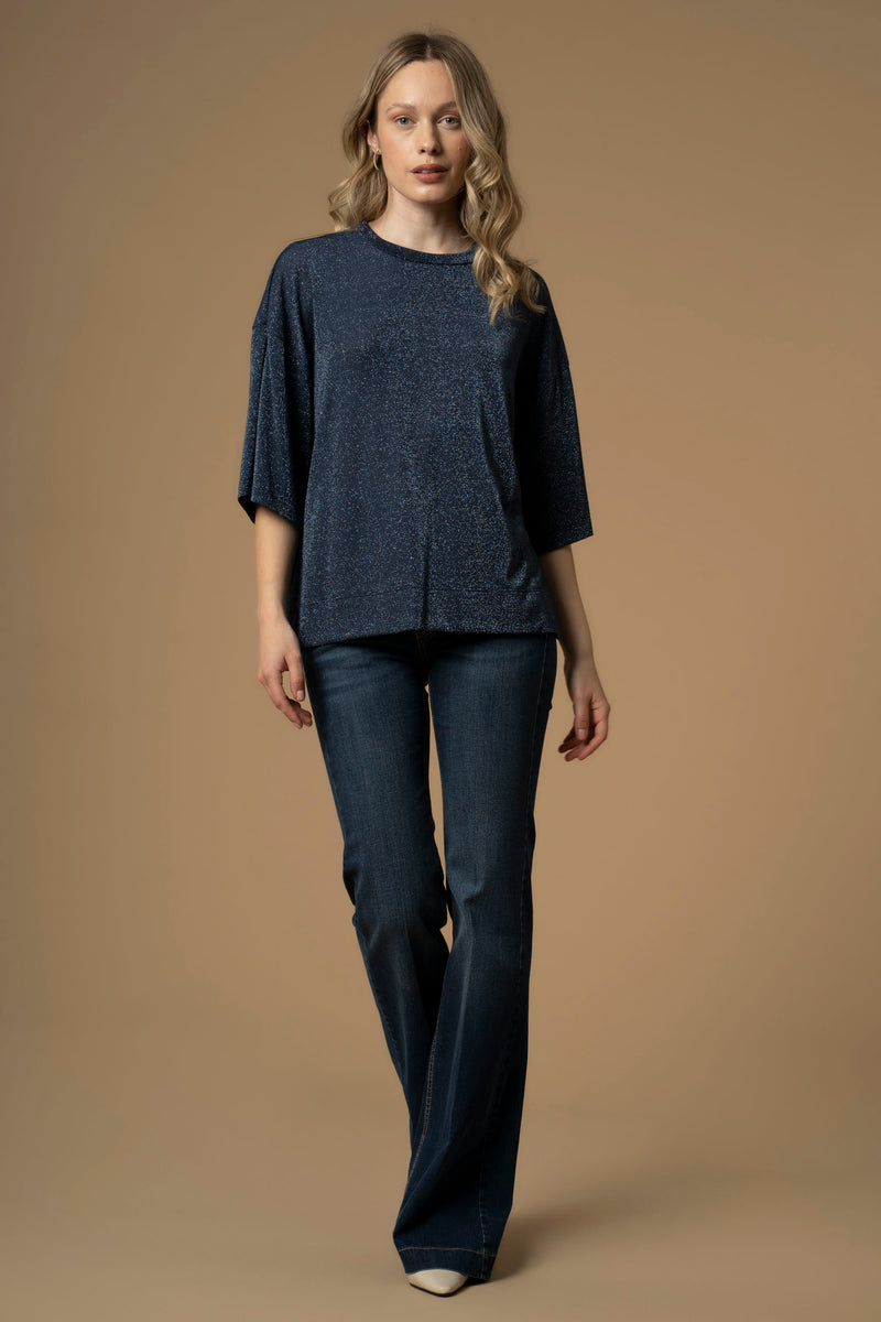 Blusa in lurex - Blusa Alessio