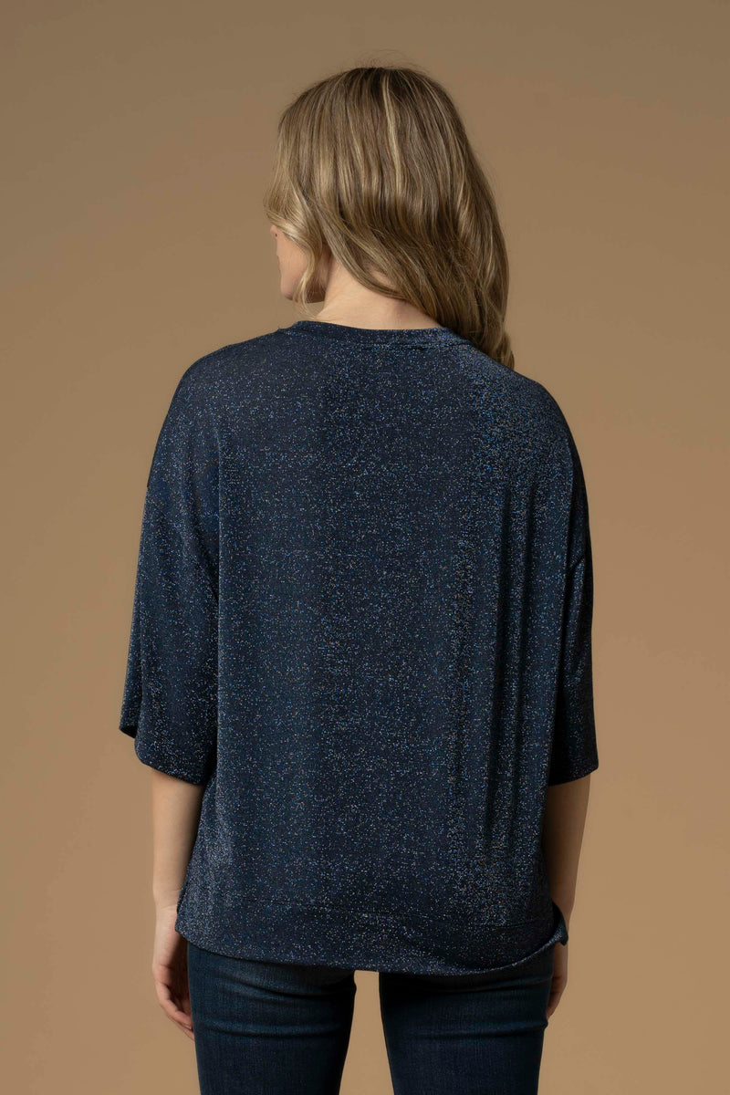 Blusa in lurex - Blusa Alessio