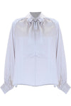Blouse manches fluides et col cravate - Blouse CALLISTO