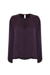 Blouse col rond à manches longues - Blouse CALLYOS