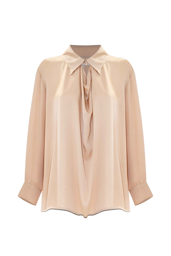 Blusa con colletto a punta - Blusa Ris
