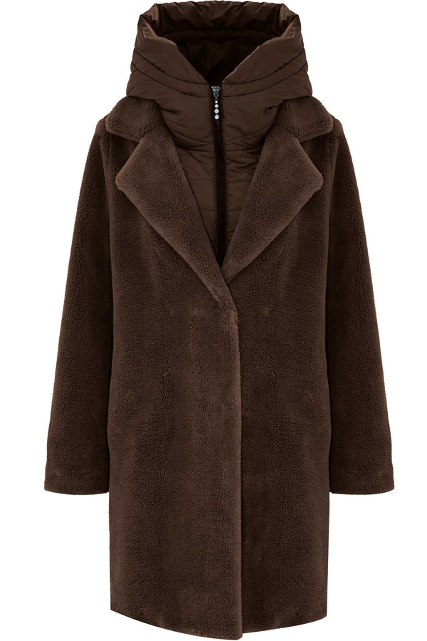 Manteau mi-long à manches longues - Manteau DAMASCO