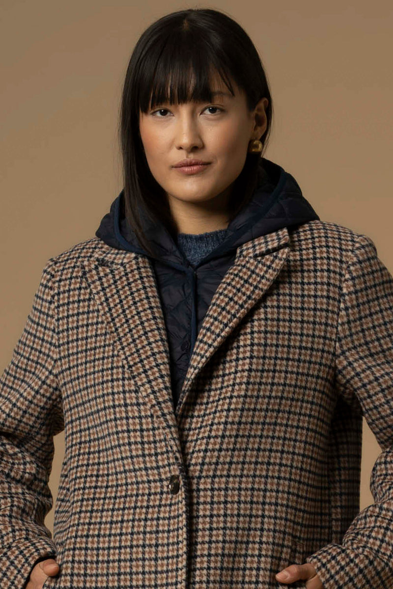 Manteau long avec col revers - Manteau DIDIER