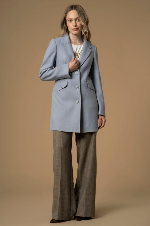 Chic Blazer style relaxed fit jacket - Coat ANTEO