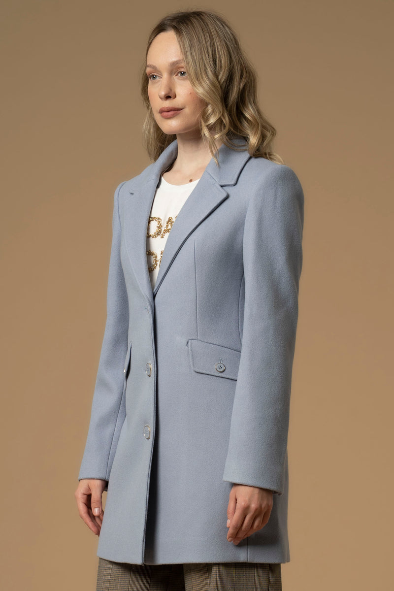 Chic Blazer style relaxed fit jacket - Coat ANTEO