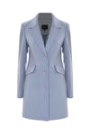 Manteau style tailleur mi-long col à revers - Manteau ANTEO