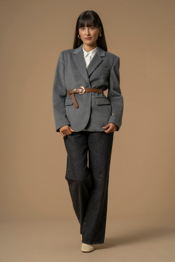 Cappotto corto con cintura - Cappotto Katullo