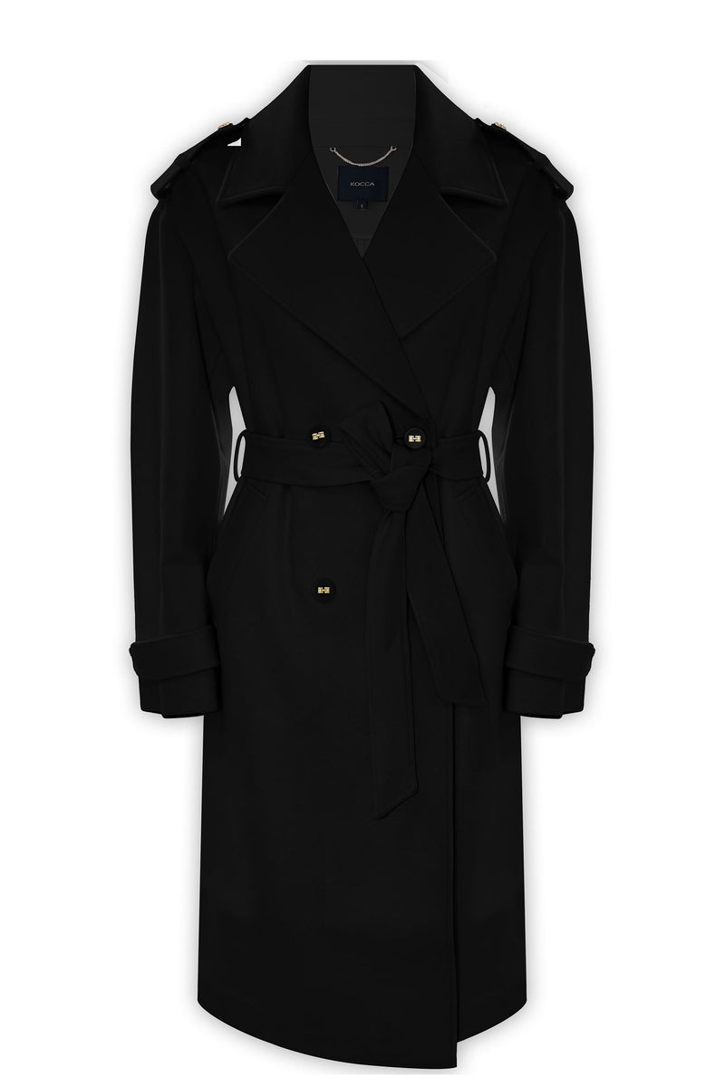 Sophisticated stylish full length trench coat - Coat KILINIA