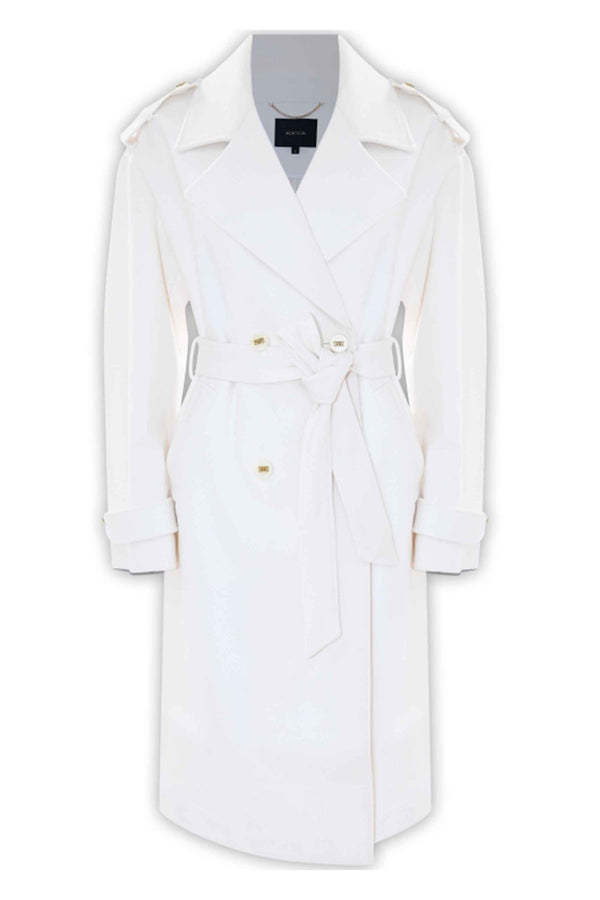 Cappotto lungo stile trench - Cappotto Kilinia