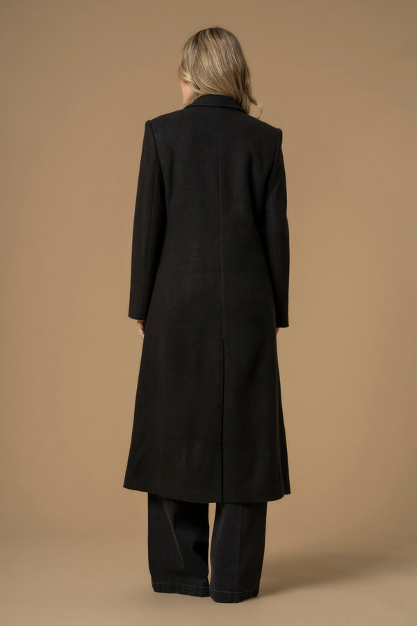Professional chic full length free flowing coat - Coat LAC