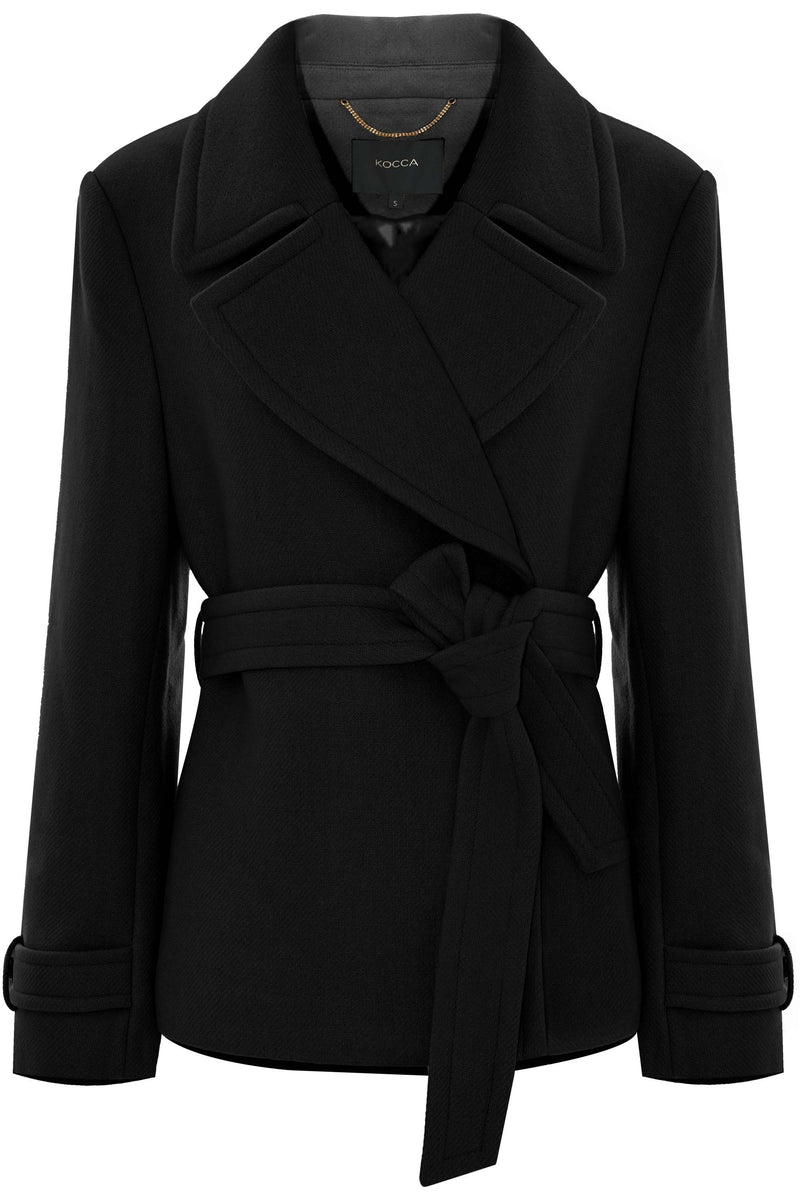 Manteau court col à revers - Manteau LANCILLOTTO