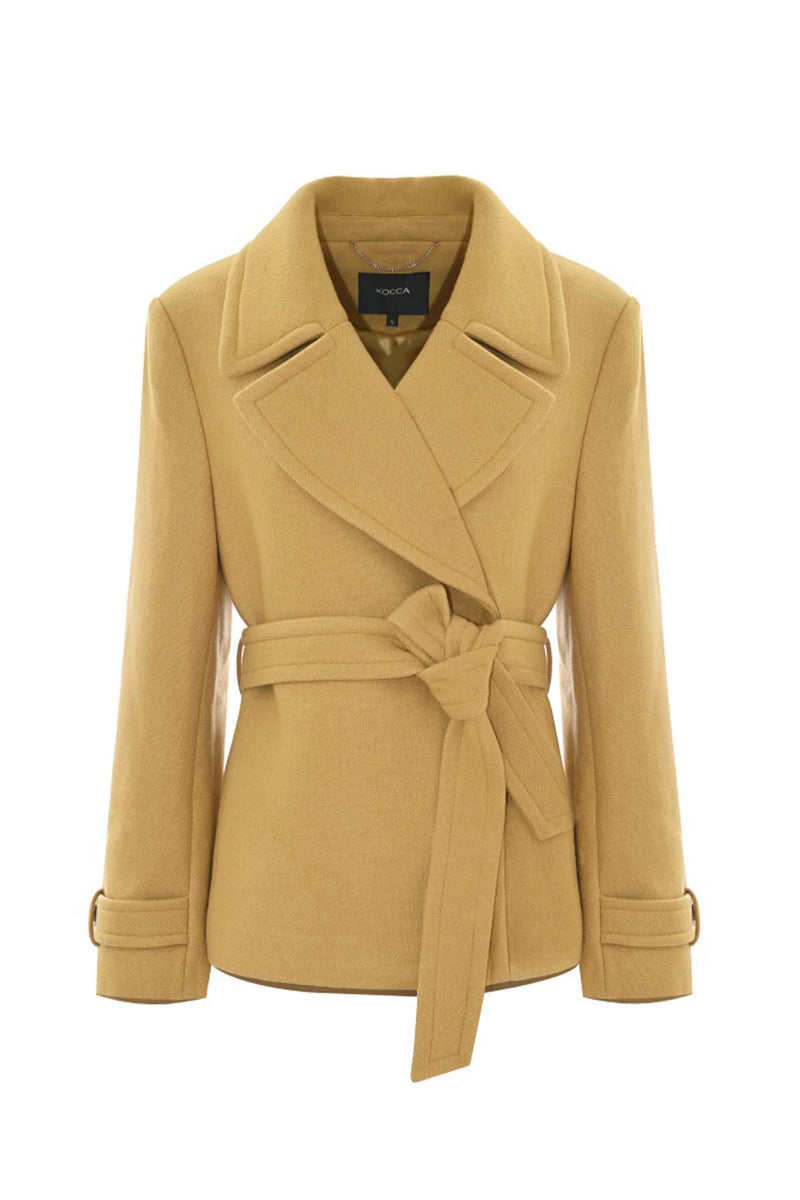 Manteau court col à revers - Manteau LANCILLOTTO