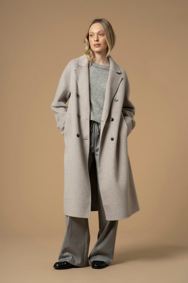 Cappotto doppiopetto con revers - Cappotto Diodato