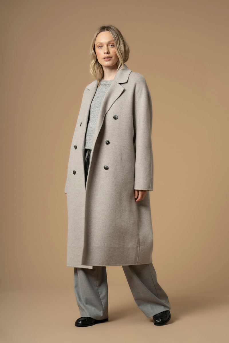 Cappotto doppiopetto con revers - Cappotto Diodato