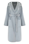 Manteau long avec col V à revers - Manteau DIODINO