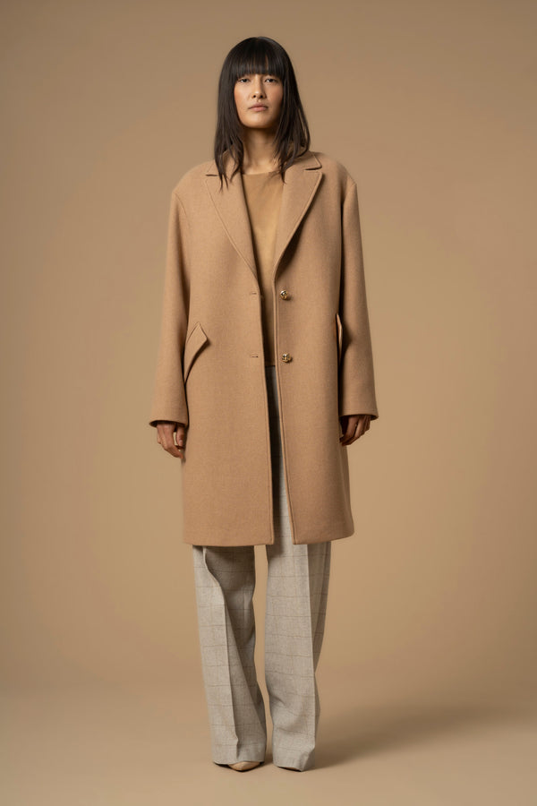 Cappotto con bottoni gioiello - Cappotto Mallos