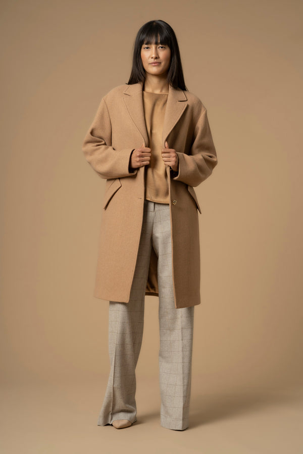 Cappotto con bottoni gioiello - Cappotto Mallos