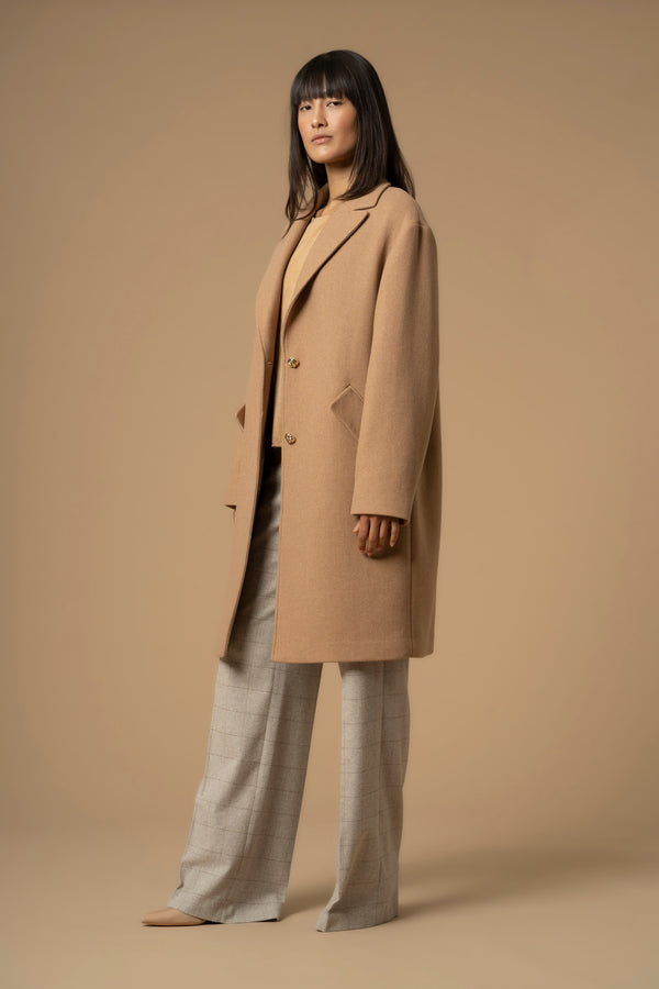 Cappotto con bottoni gioiello - Cappotto Mallos