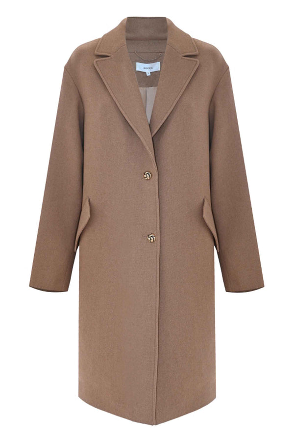Cappotto con bottoni gioiello - Cappotto Mallos