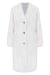 Manteau chaud long avec col V - Manteau MARGARETE