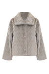 Manteau court avec col revers épais - Manteau MARIELIES