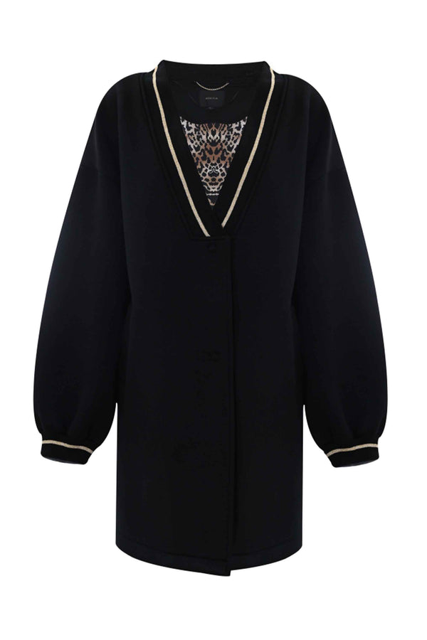 Cappotto con bordi  in lurex - Cappotto Eilbert