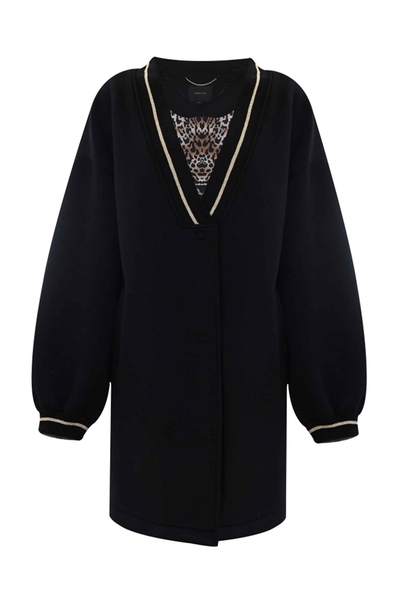 Cappotto con bordi  in lurex - Cappotto Eilbert