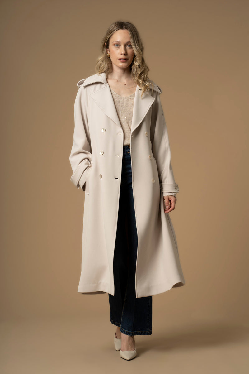 Manteau long style trench coat - Manteau DIDIMO
