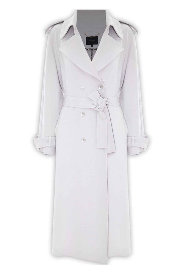 Cappotto doppiopetto con cintura - Cappotto Didimo