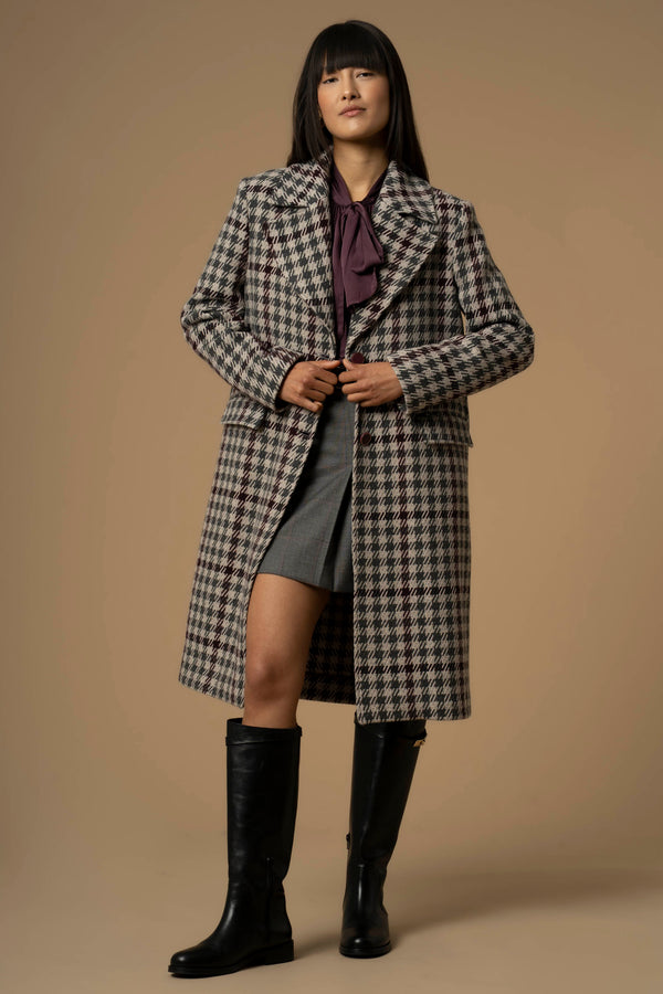 Abrigo clásico cuello solapa - Chaqueta CAMANTO