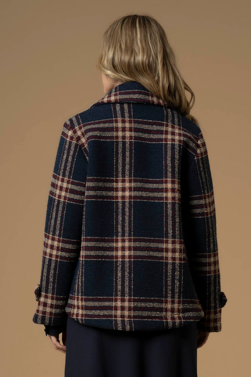 Manteau court col à revers - Manteau CYNDIR