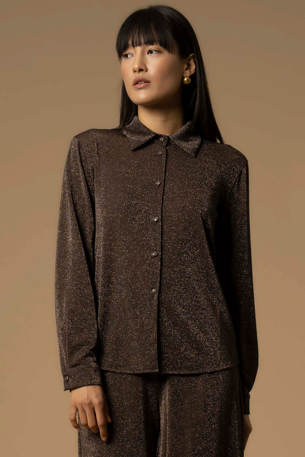 Camicia in lurex - Camicia Aleandro