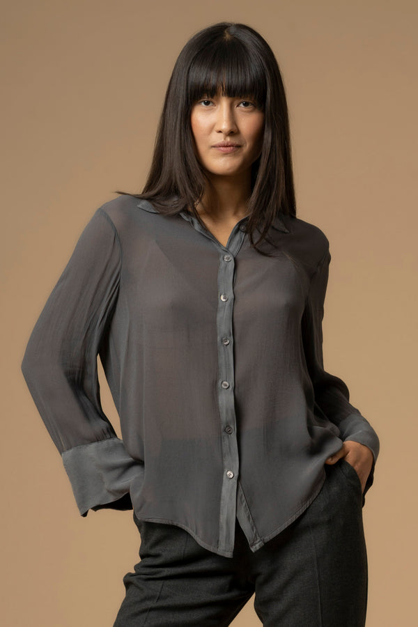 Camicia con maniche svasate - Camicia Urbeo