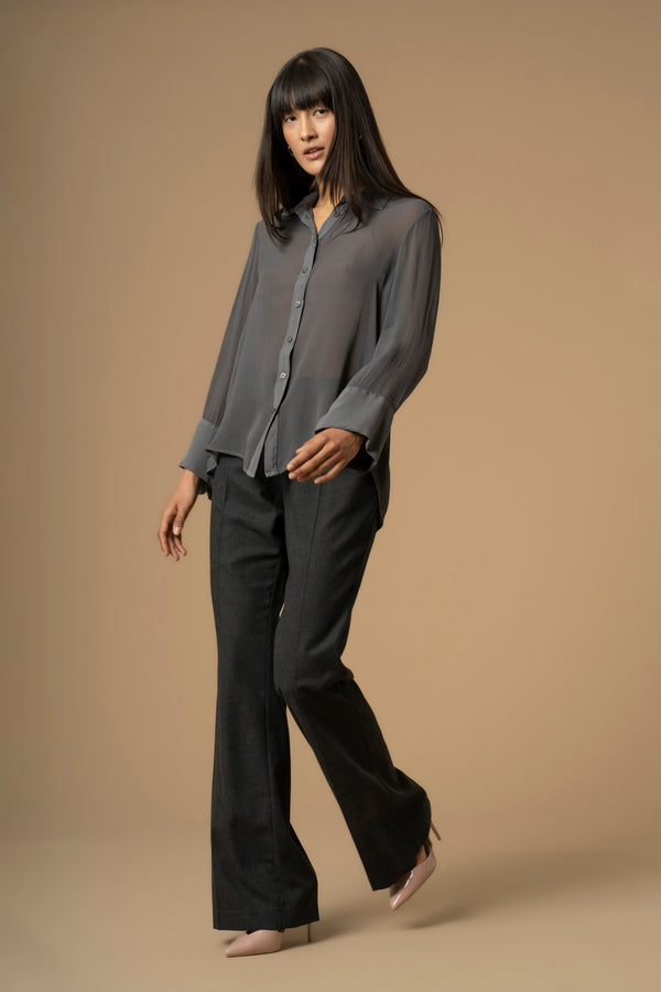 Camicia con maniche svasate - Camicia Urbeo
