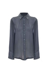 Chemisier effet transparent manches longues - Shirt URBEO