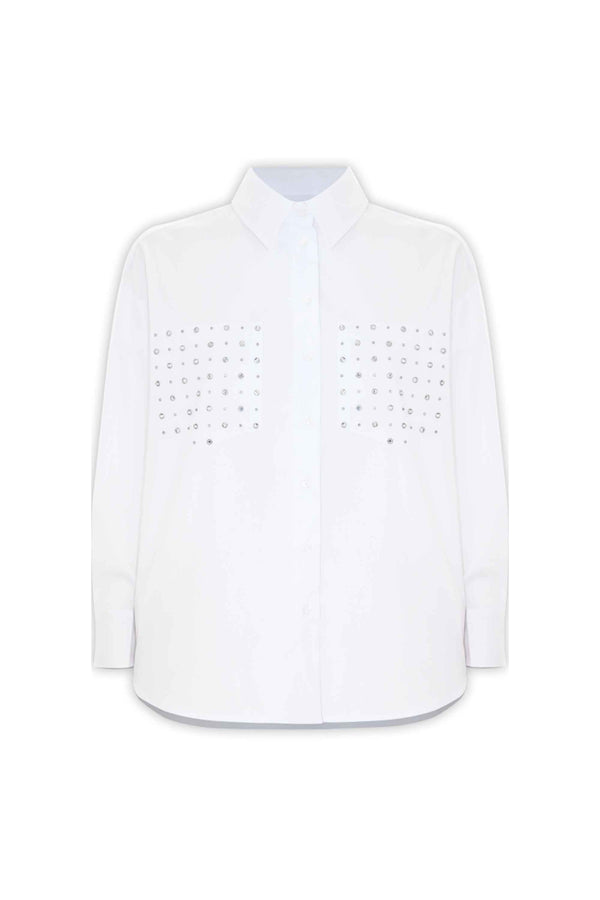 Camisa con detalles brillantes - Camisa EMILIEN