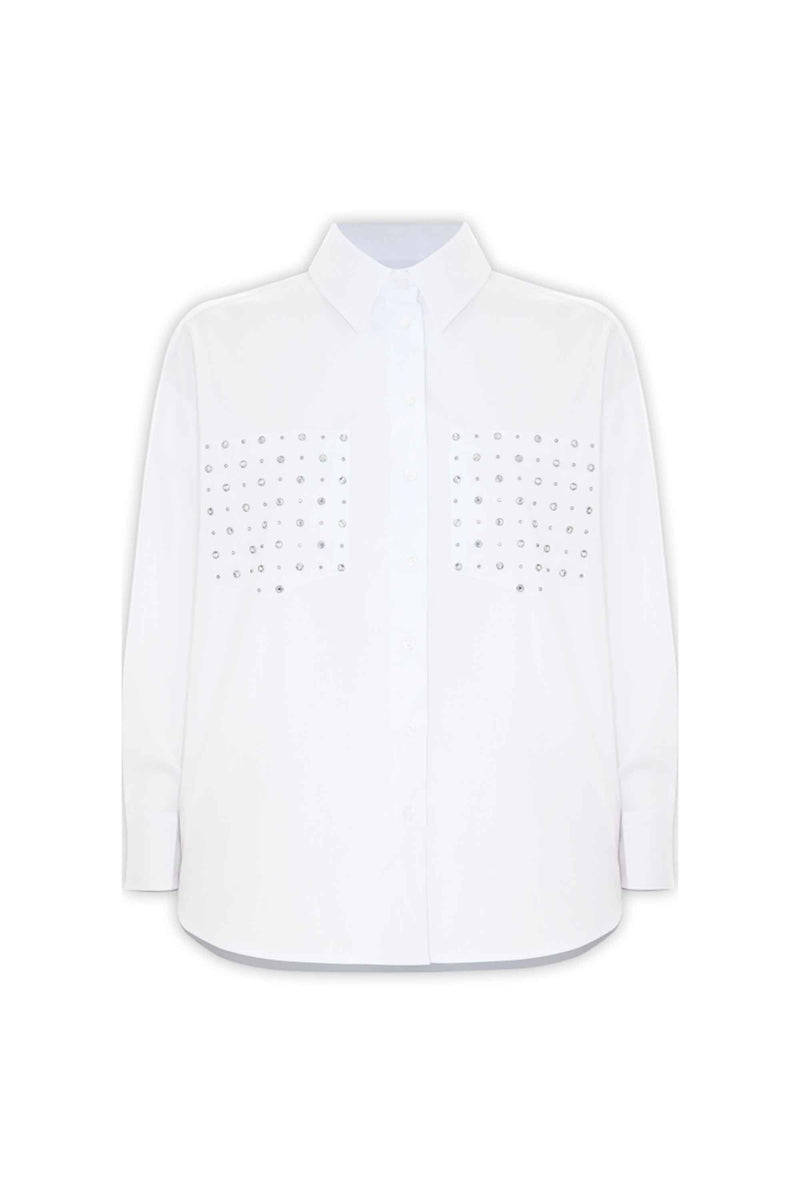 Chemise manches longues avec fausses poches - Shirt EMILIEN