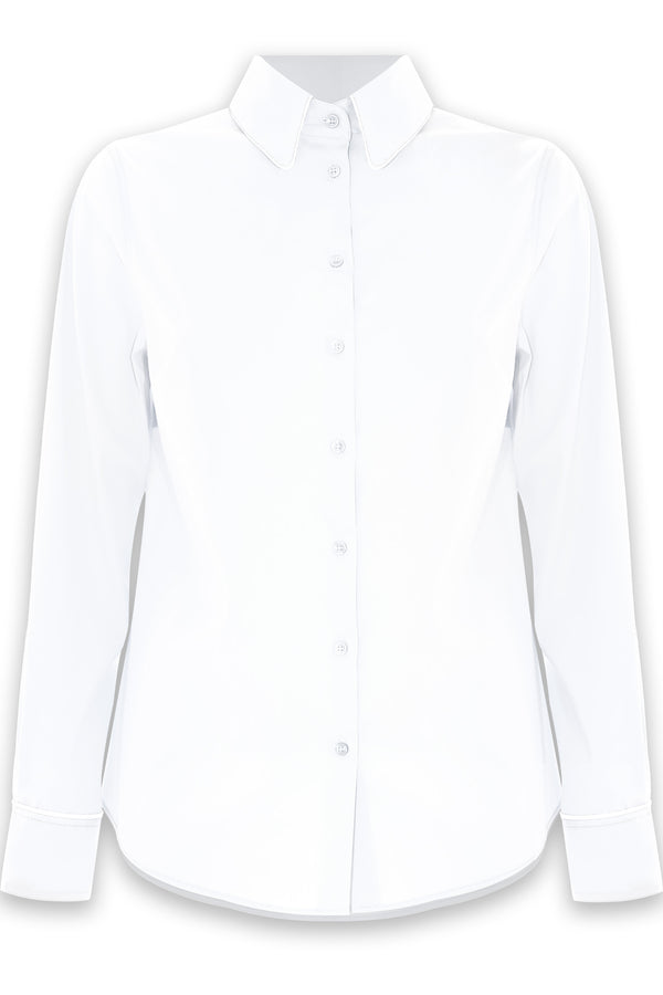 Camicia con profili a contrasto - Camicia Evole