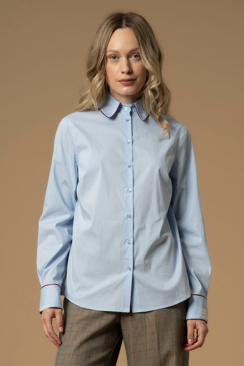 Chemise manches longues à liseré - Shirt EVOLE