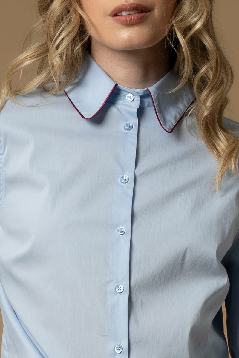 Chemise manches longues à liseré - Shirt EVOLE