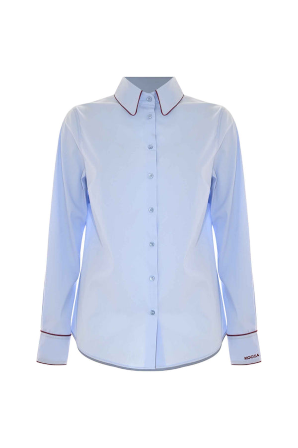 Camicia con profili a contrasto - Camicia Evole