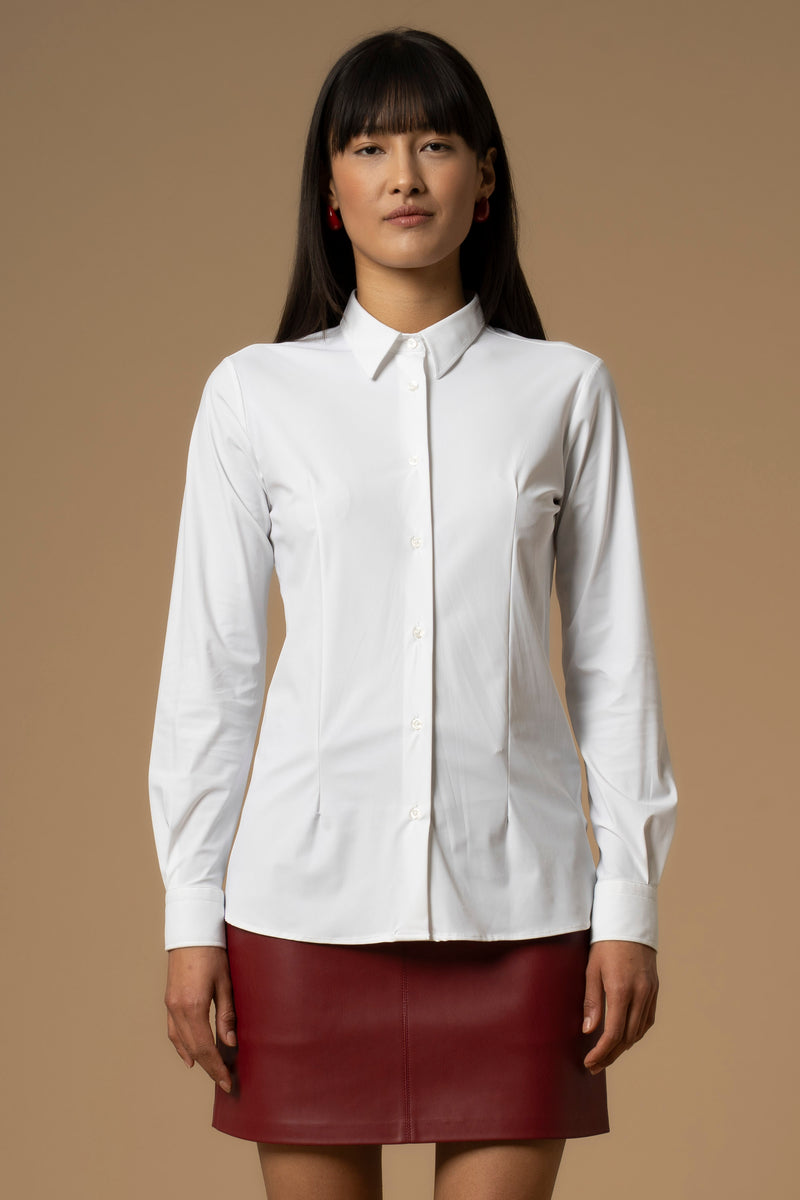 Chemise coupe droite manches longues - Shirt EILIKA