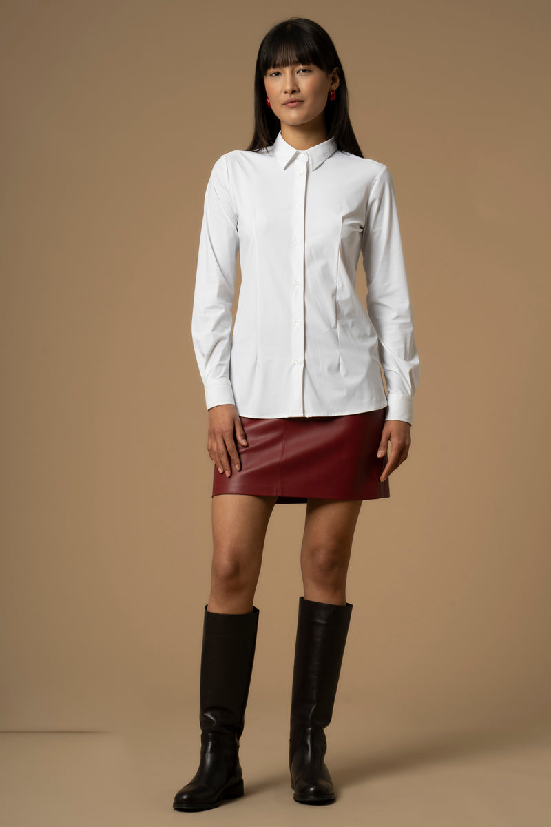 Chemise coupe droite manches longues - Shirt EILIKA