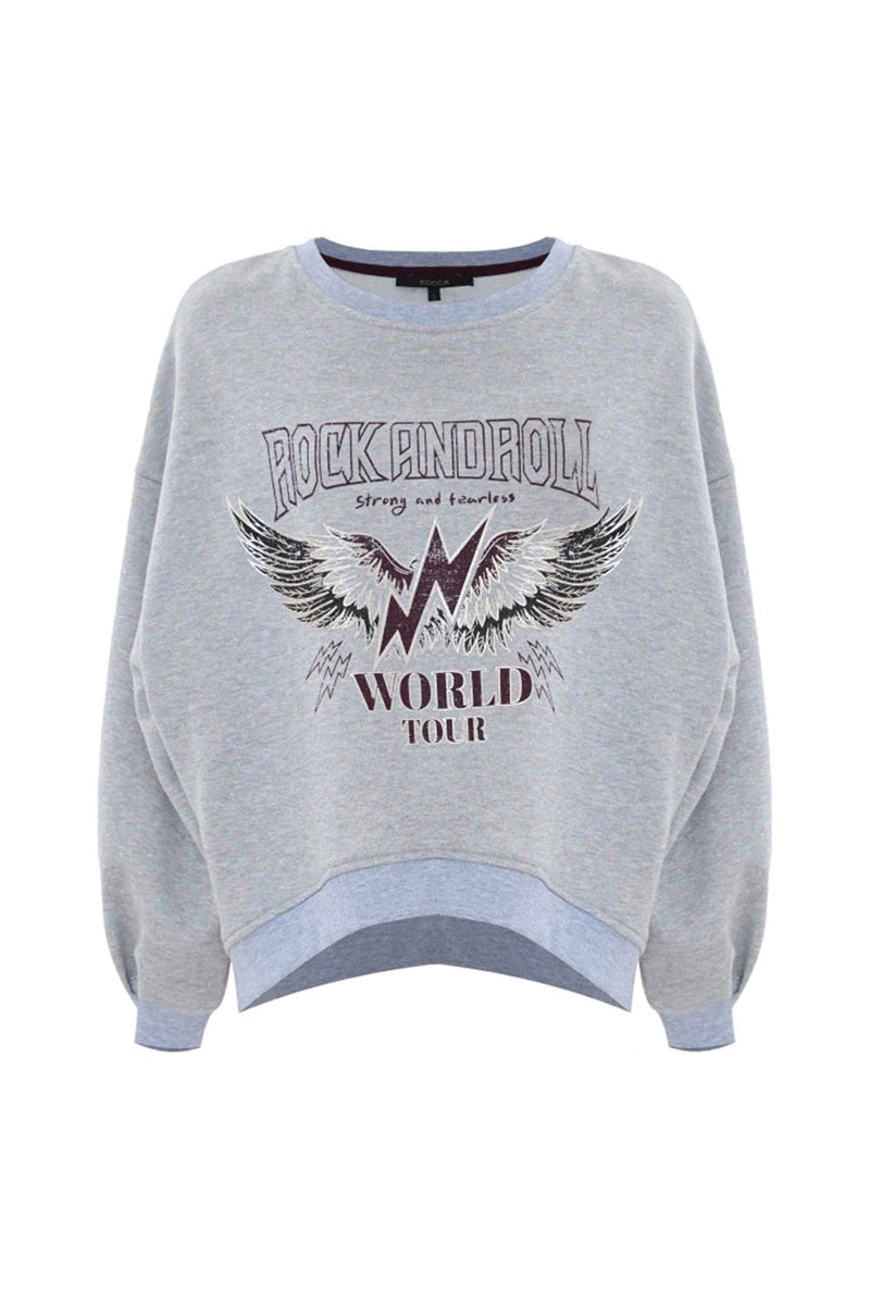Pull coupe large col rond - Sweat Shirt M/L ARPIRIA