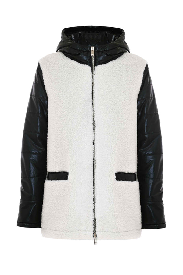 Chaqueta bicolor borreguito - Chaqueta CASILTRE